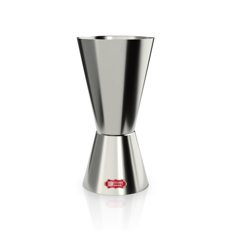 Tall Peg Measure | Stainless Steel | Cocktail Jigger | Double Sided | Drink Measurement | Bar Tool 