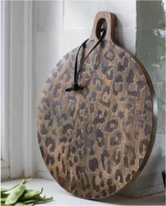 Leopard Finish Chopping Board